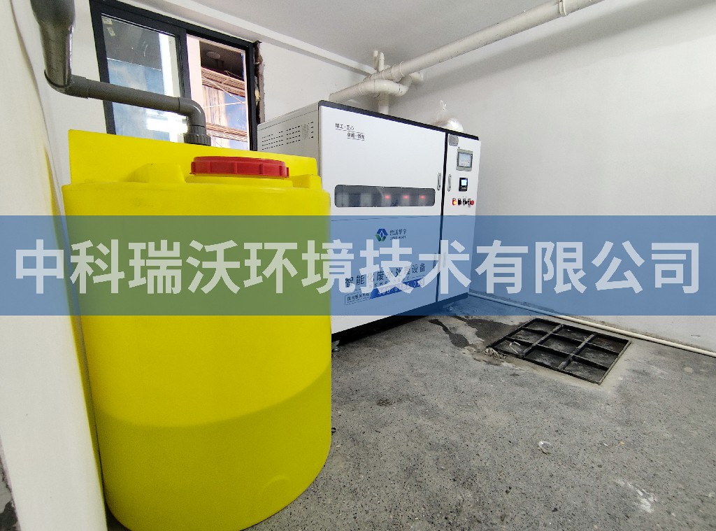 湖南省株洲市中医院医疗污水处理设备安装调试完成